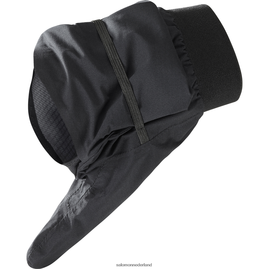 herenhandschoenen - bonatti waterdicht diepzwart/reflecterend houtskool NTFJN6470 Salomon