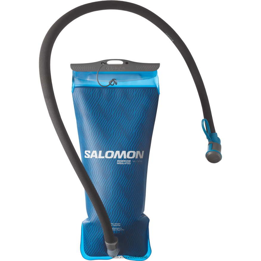 drinkaccessoires voor heren - zacht reservoir 1,6 l geïsoleerd Helder blauw NTFJN6384 Salomon
