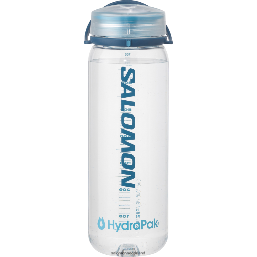 herenaccessoires - verkenningsfles 750 ml/25 oz Helder blauw NTFJN6395 Salomon