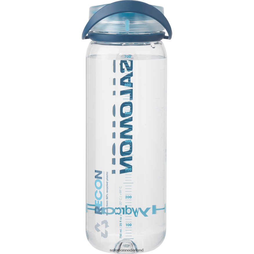 herenaccessoires - verkenningsfles 750 ml/25 oz Helder blauw NTFJN6395 Salomon