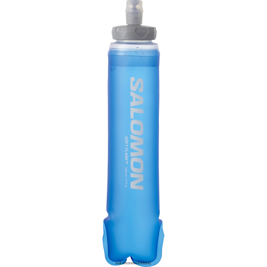 hydratatieaccessoires voor heren - zachte fles 500 ml/17 oz 42 Helder blauw NTFJN6396 Salomon