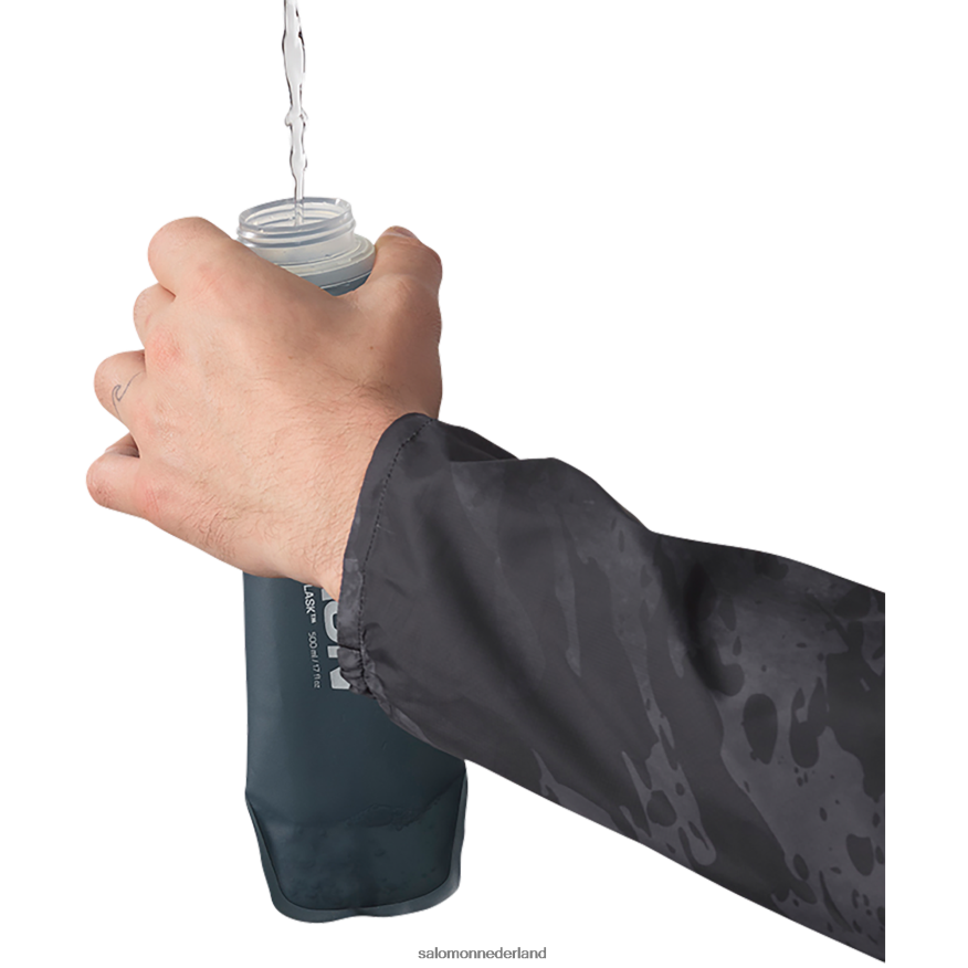 hydratatieaccessoires voor heren - zachte fles 500 ml/17 oz 42 leigrijs NTFJN6397 Salomon