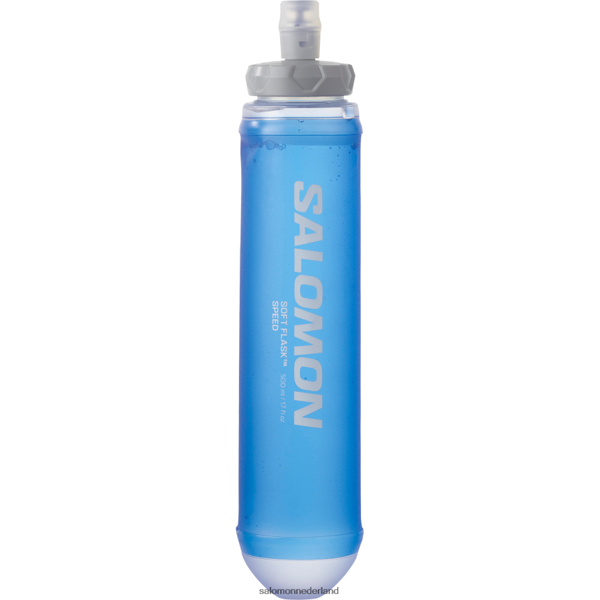 hydratatieaccessoires voor heren - zachte fles 500 ml/17 oz snelheid 42 Helder blauw NTFJN6392 Salomon