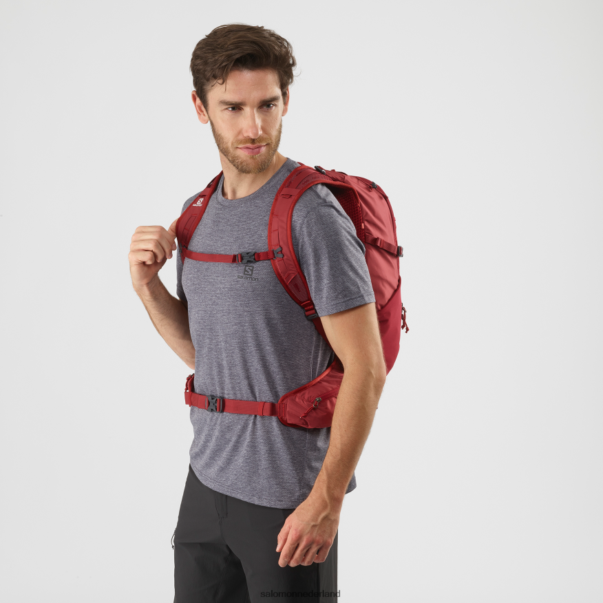 herentas voor dagelijks gebruik - pionier 30 chilipeper/rode dahlia/ebbenhout NTFJN6367 Salomon