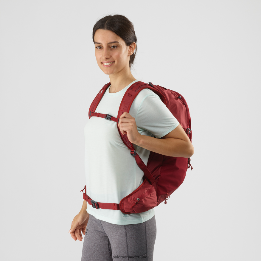 herentas voor dagelijks gebruik - pionier 30 chilipeper/rode dahlia/ebbenhout NTFJN6367 Salomon