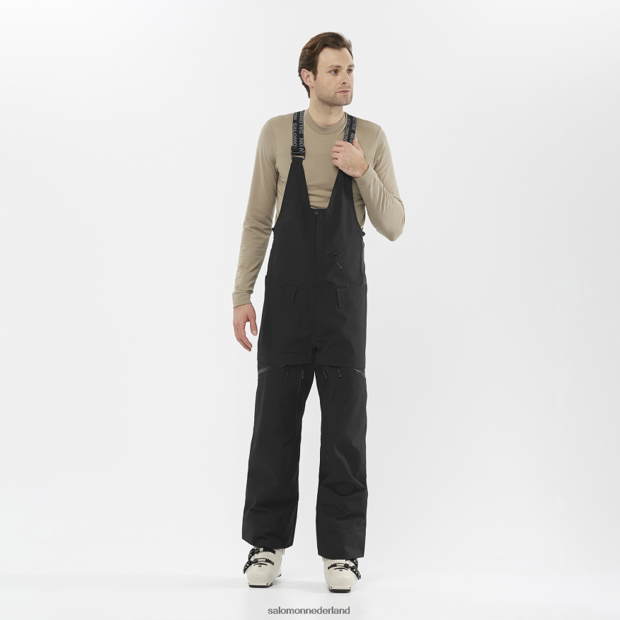 herenbroek - houding diep zwart NTFJN6258 Salomon