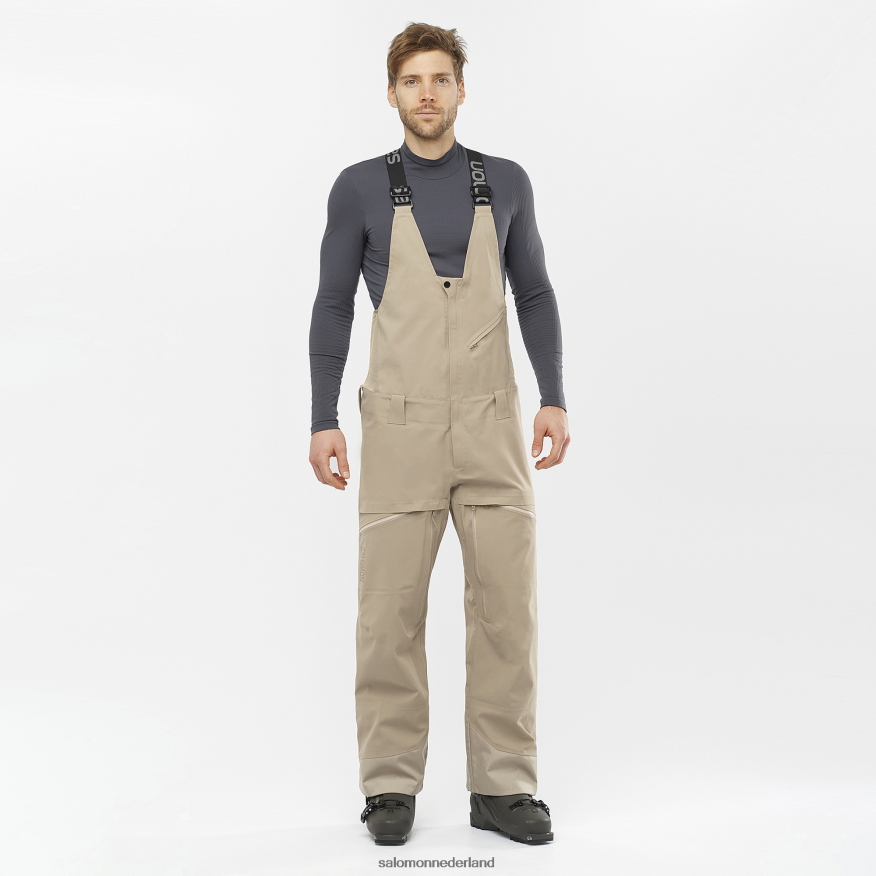 herenbroek - houding geroosterde cashewnoten NTFJN6257 Salomon