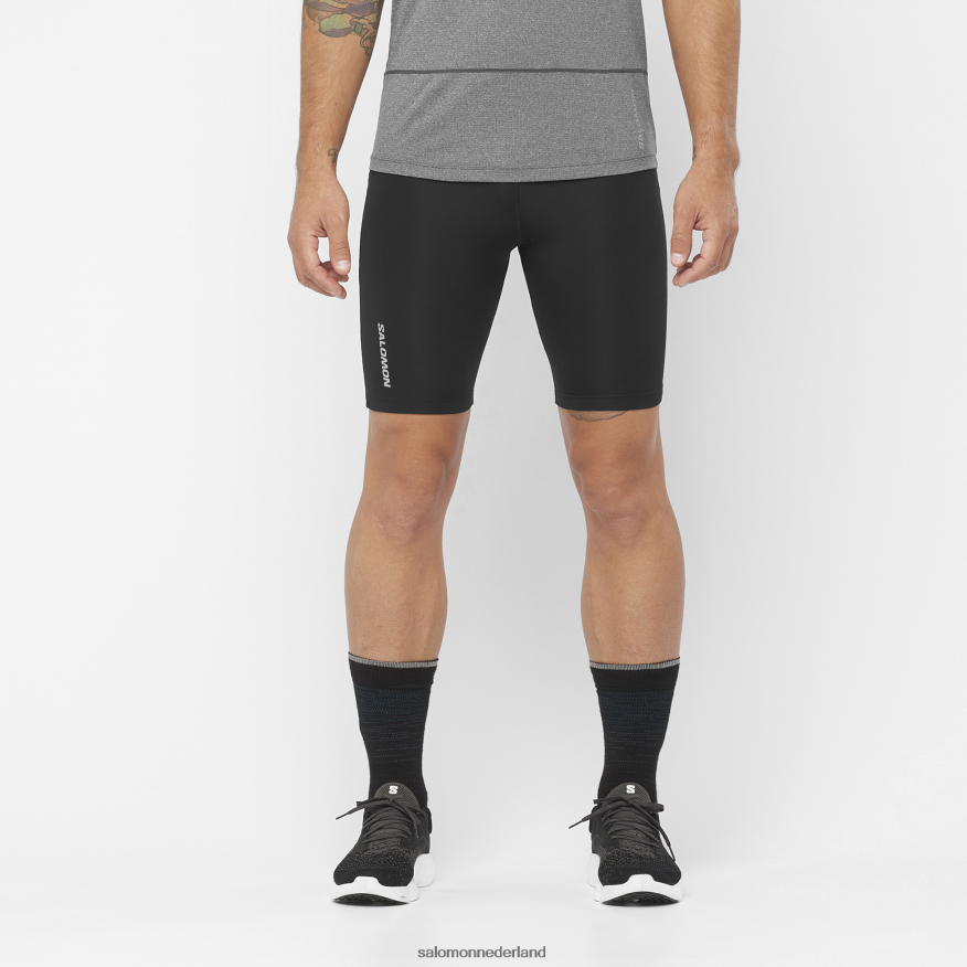 herenpanty - kruis 9 diep zwart NTFJN6254 Salomon