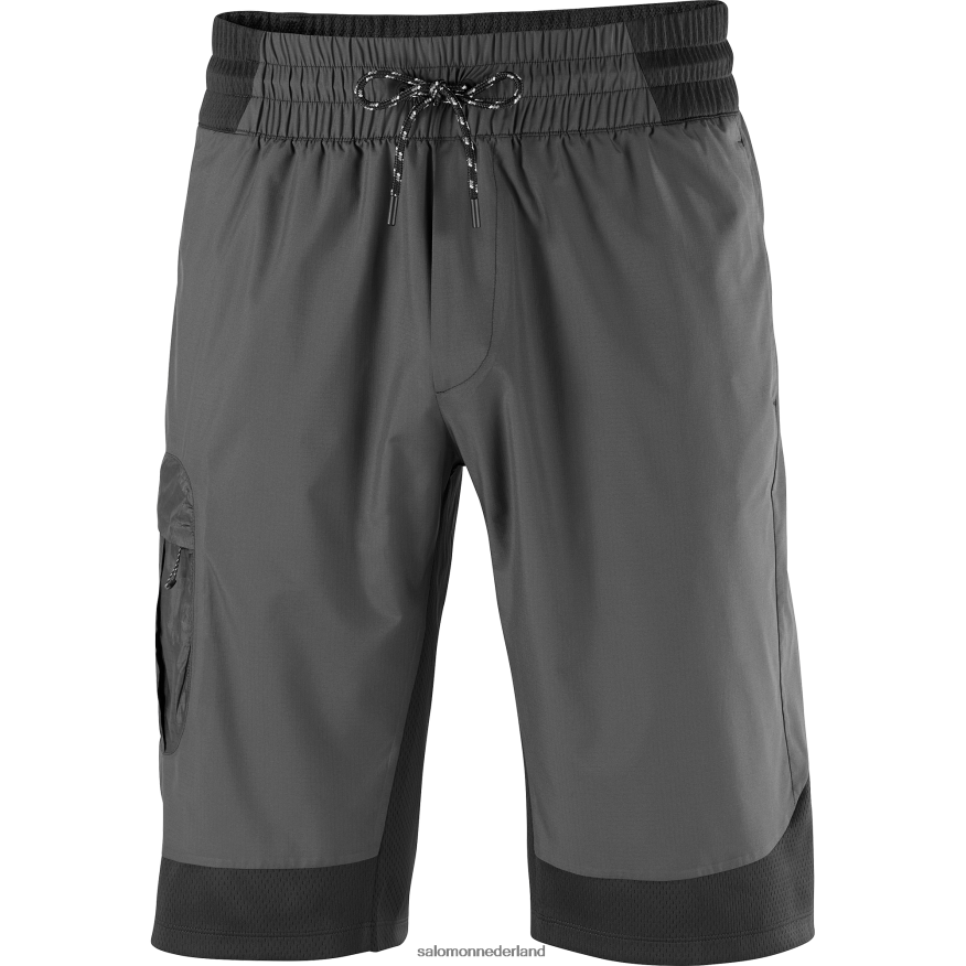 herenshorts - equipe diep zwart NTFJN6260 Salomon