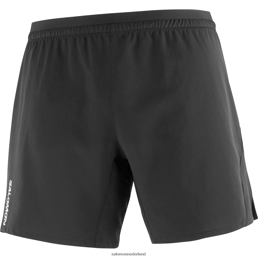 herenshorts - kruis 7 diep zwart NTFJN6295 Salomon