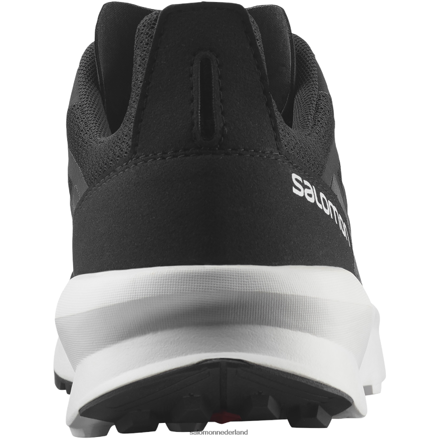herenwandelschoenen - patrouille zwart wit NTFJN647 Salomon