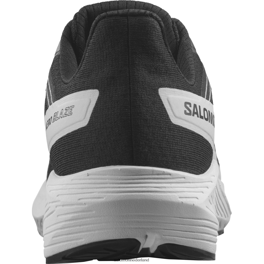 hardloopschoenen voor heren - aero blaze zwart/wit/maansteen NTFJN61067 Salomon
