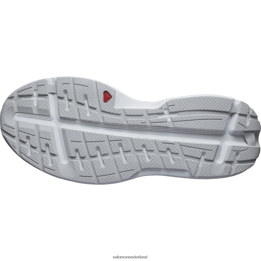 hardloopschoenen voor heren - aero glide blauwe as/donkere saffier/zonnige limoen NTFJN61063 Salomon