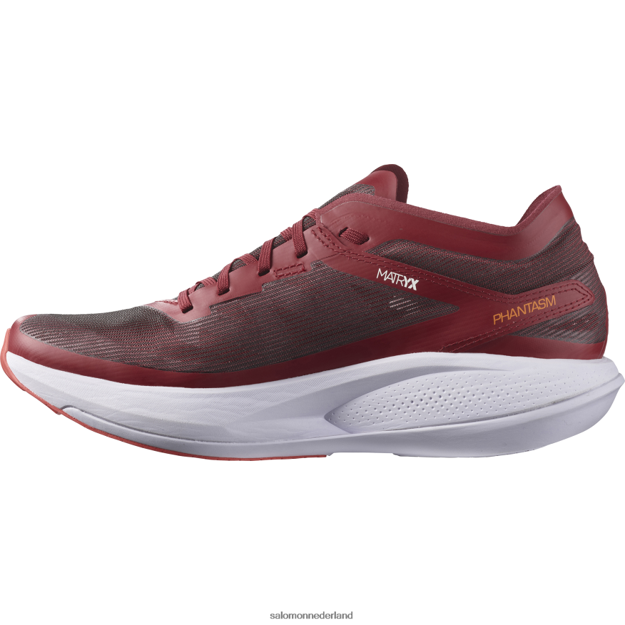 hardloopschoenen voor heren - fantasie fietsen rood/paars gemêleerd/levendig oranje NTFJN61072 Salomon