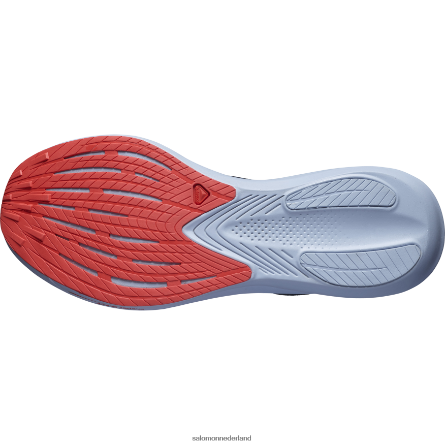 hardloopschoenen voor heren - fantasie indigo vlaggenlijn/kentucky blauw/poppy rood NTFJN61073 Salomon