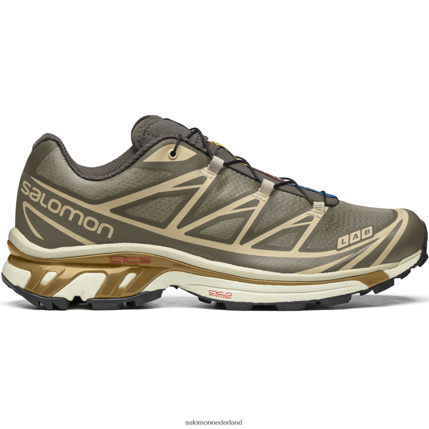 sportschoenen voor heren - XT-6 beluga/tinnen/dof goud NTFJN671 Salomon