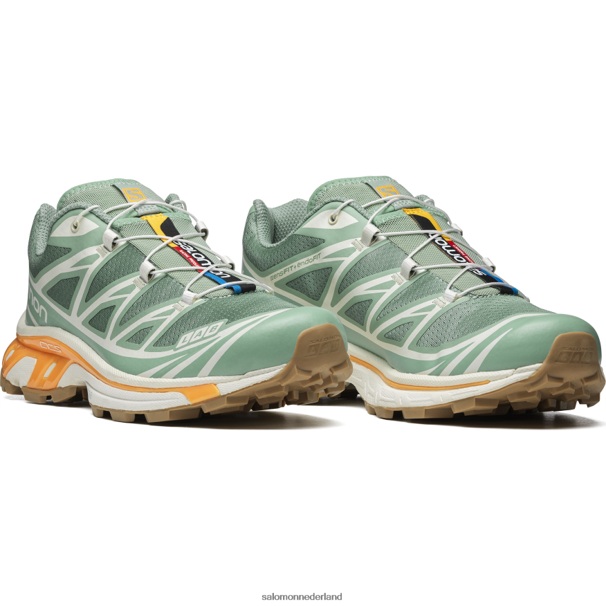 sportschoenen voor heren - XT-6 granietgroen/aquifer/vlammend oranje NTFJN675 Salomon