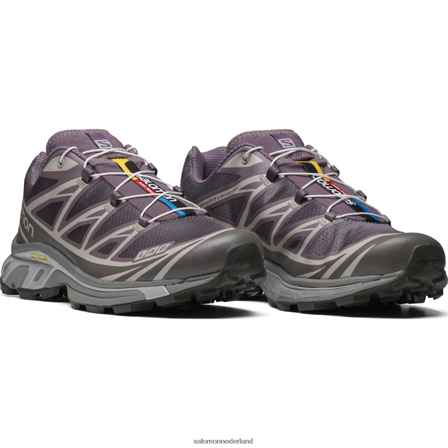 sportschoenen voor heren - XT-6 maanlandschap/pruimkatje/meeuw NTFJN679 Salomon