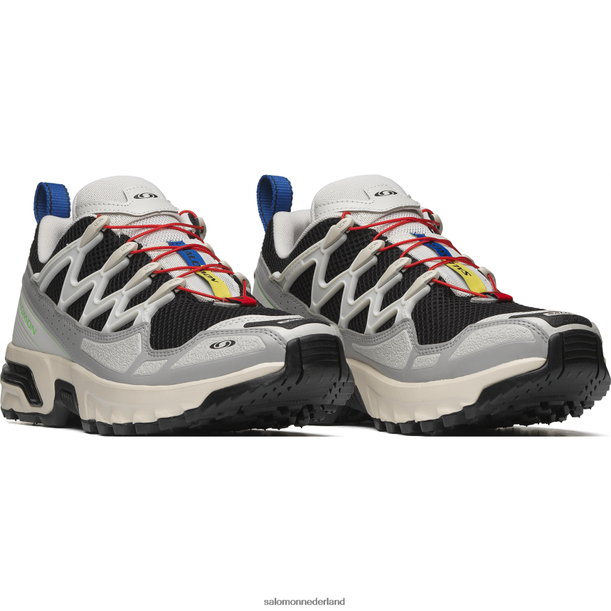 sportschoenen voor heren - acs + og zwart/maansteen/legering NTFJN667 Salomon