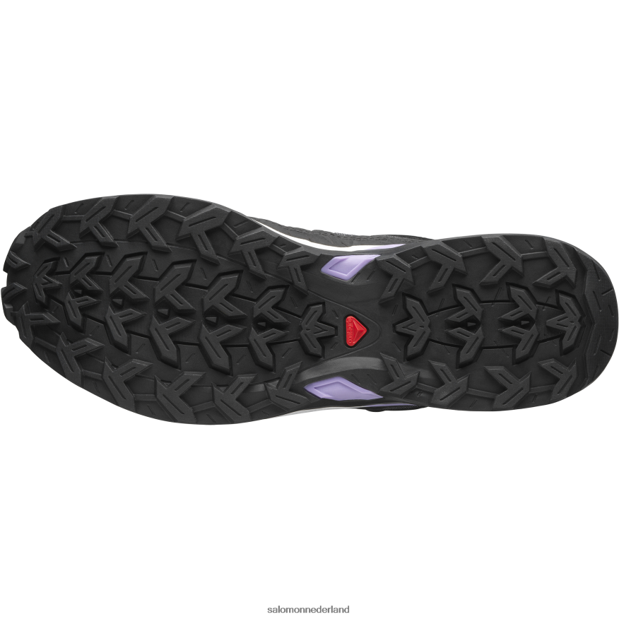 sportschoenen voor heren - shelter laag leer zwart/wit/patinagroen NTFJN6172 Salomon