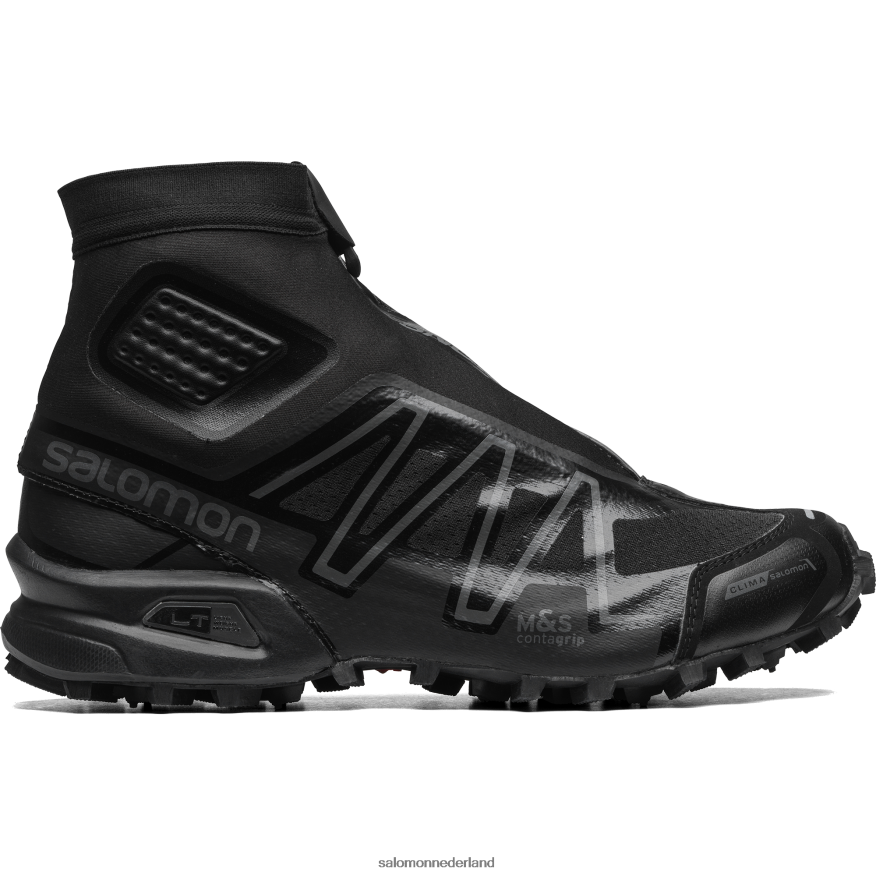 sportschoenen voor heren - sneeuwcross zwart/magneet NTFJN6128 Salomon