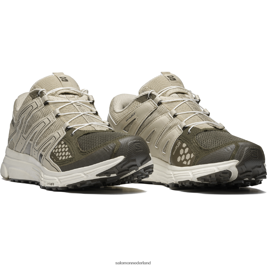 sportschoenen voor heren - x-mission 3 major bruin/veergrijs/vanille-ijs NTFJN6205 Salomon