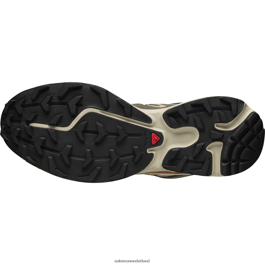 sportschoenen voor heren - xt-6 uitgestrektheid veergrijs/delicioso/gouden eik NTFJN699 Salomon