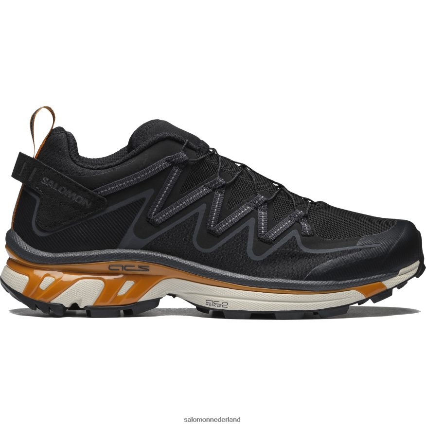 sportschoenen voor heren - xt-rush utility zwart/ebbenhout/marmelade NTFJN6125 Salomon