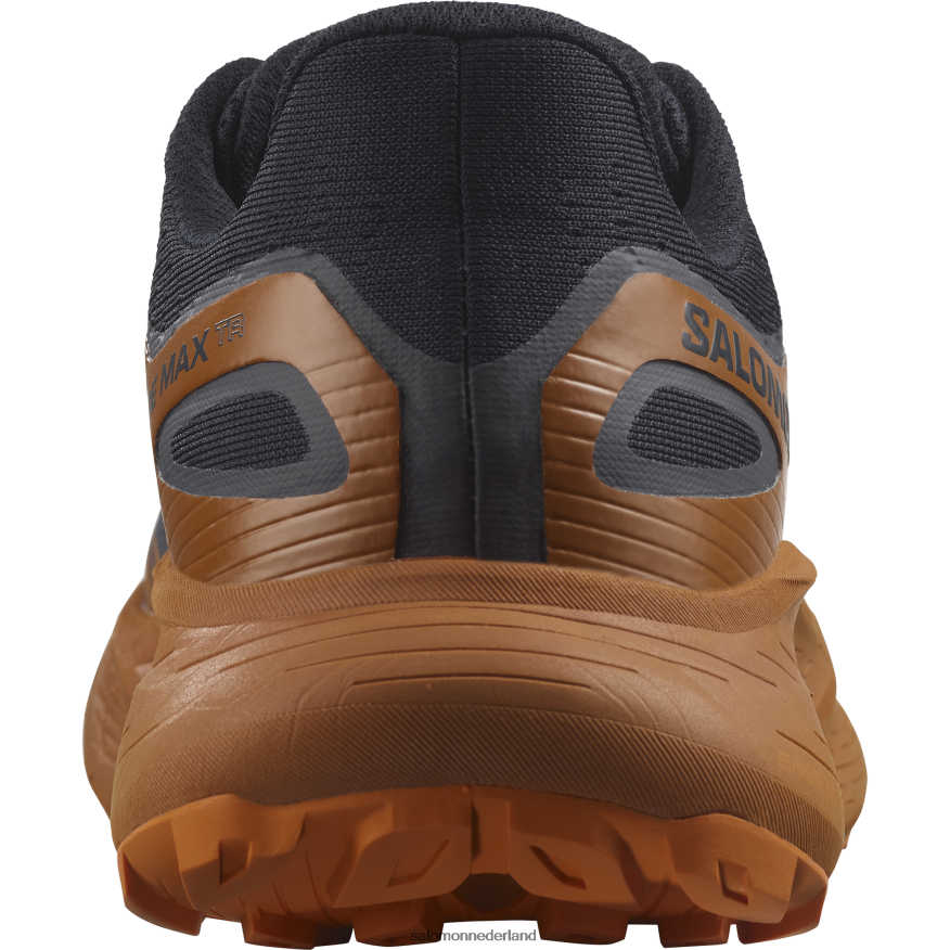 trailrunningschoenen voor heren - glide max tr donkere saffier/suikeramandel/sinaasappelpeper NTFJN61447 Salomon