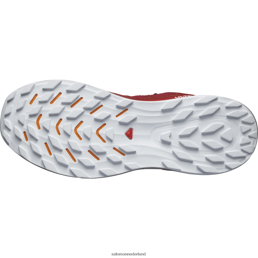 trailrunningschoenen voor heren - ultra glide 2 gore-tex fietsen rood/vorstgrijs/kurkuma NTFJN61442 Salomon