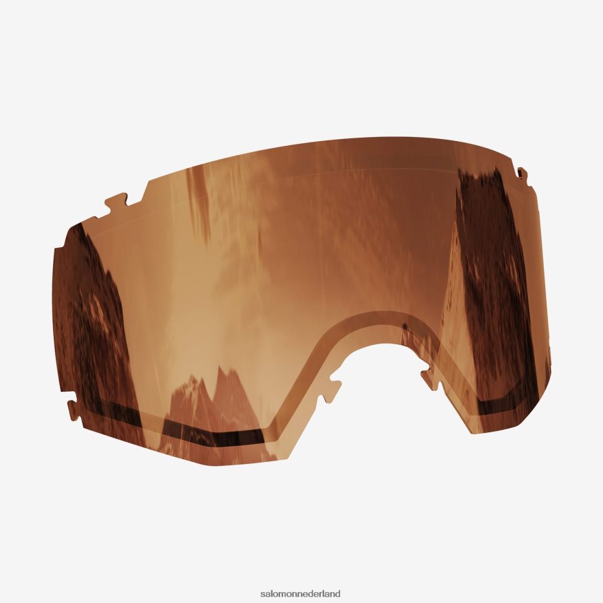 herenaccessoire - s/view lens flash tonic oranje tonische sinaasappel NTFJN6514 Salomon