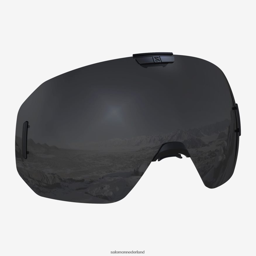 herenhelm - s/max lens ml zwart zwart NTFJN6516 Salomon
