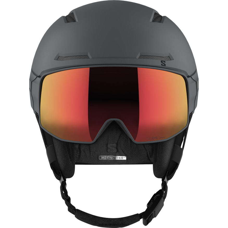 herenhelm - driver prime sigma photo mips grijs NTFJN61273 Salomon