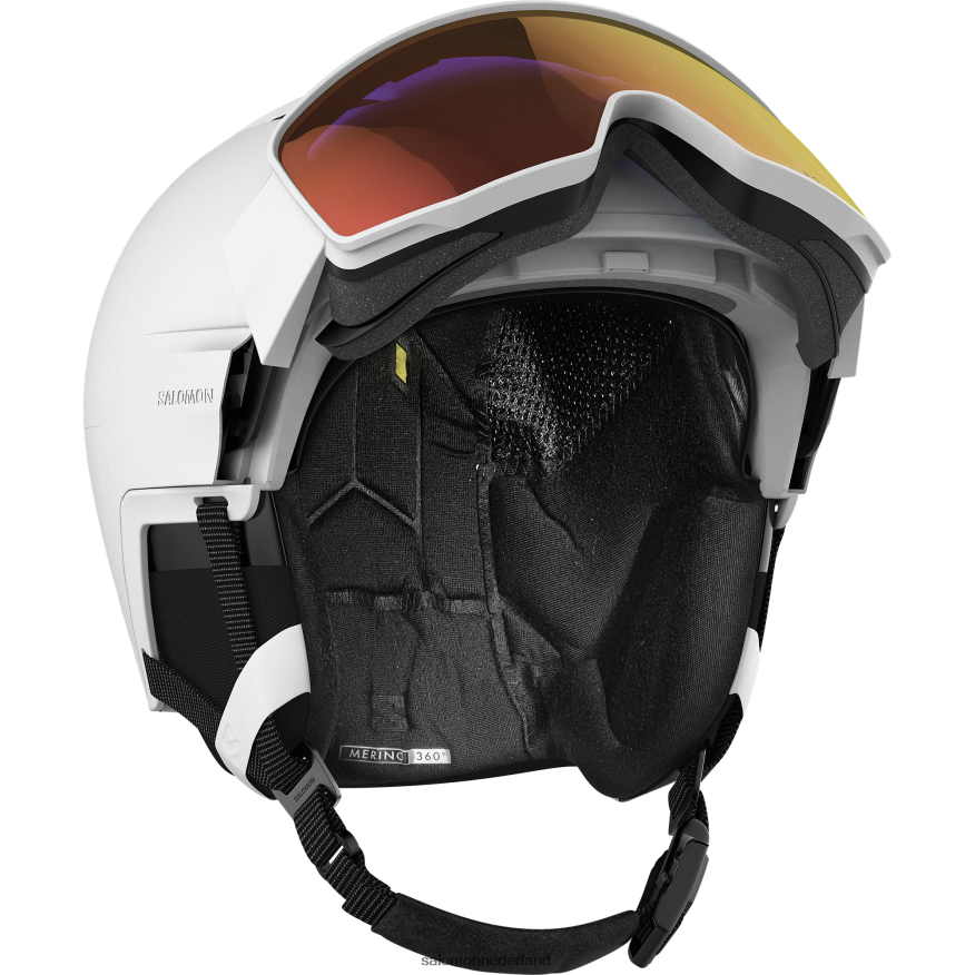 herenhelm - driver prime sigma photo mips wit NTFJN61275 Salomon