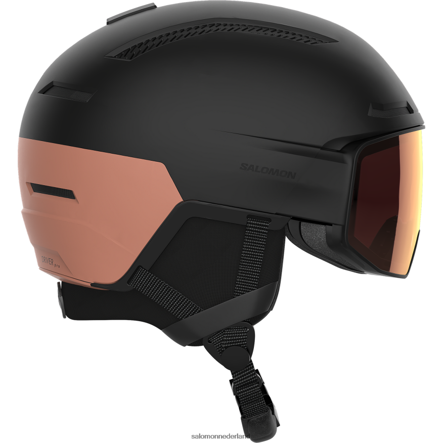 herenhelm driver pro sigma mips zwart/rosé goud NTFJN61271 Salomon