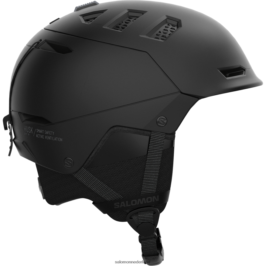 herenhelm - husk pro mips zwart NTFJN61264 Salomon