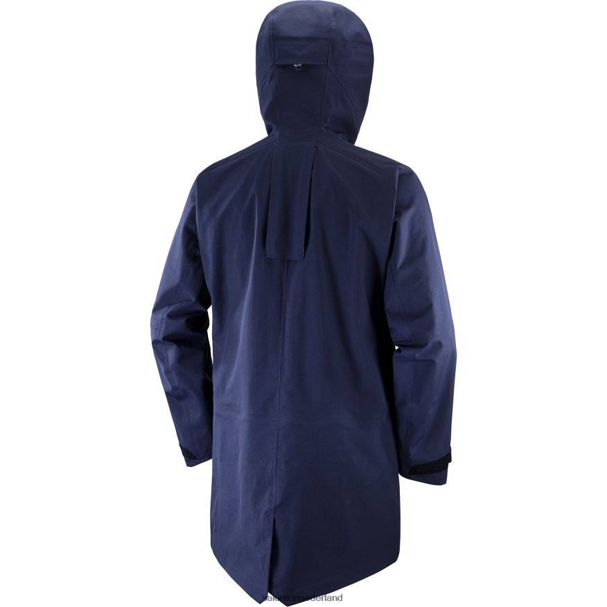 shelljack voor heren - houding 3l lang nachtelijke hemel/geroosterde cashewnoten NTFJN6551 Salomon