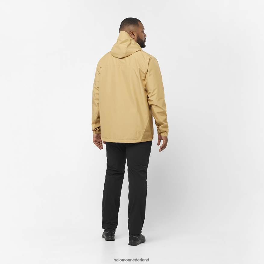 tussenlaagjas voor heren met capuchon - overzicht hybride voor het hele seizoen diep zwart NTFJN6559 Salomon