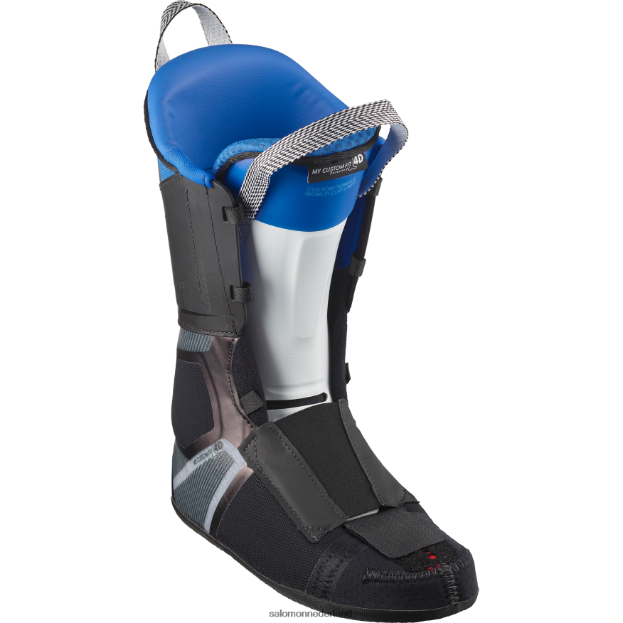 heren pistelaarzen - s/pro alpha 130 el ras blauw/wit NTFJN61215 Salomon