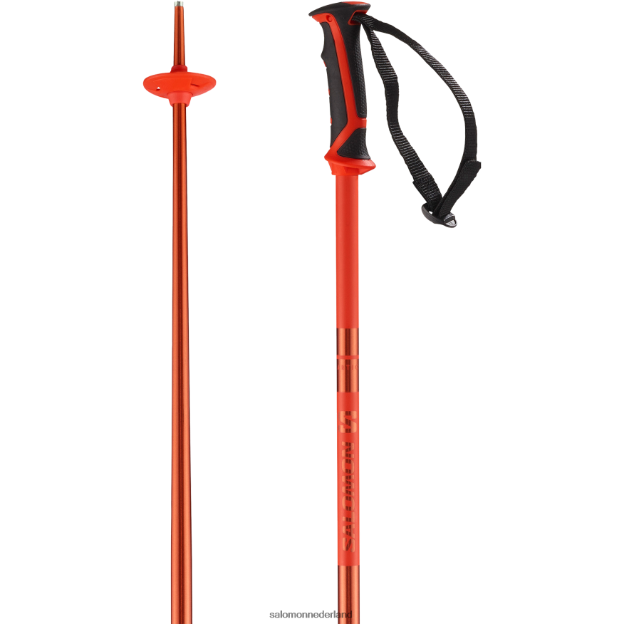 alpine stokken voor heren - arctisch oranje NTFJN61259 Salomon