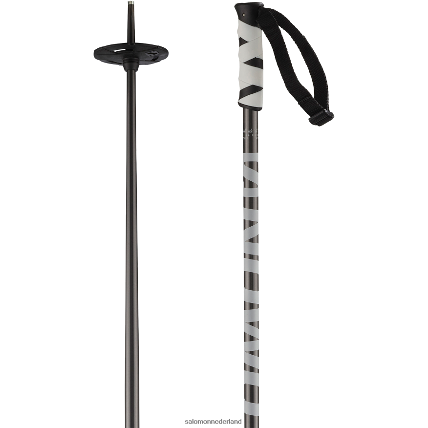 alpine stokken voor heren - hacker zwart NTFJN61252 Salomon