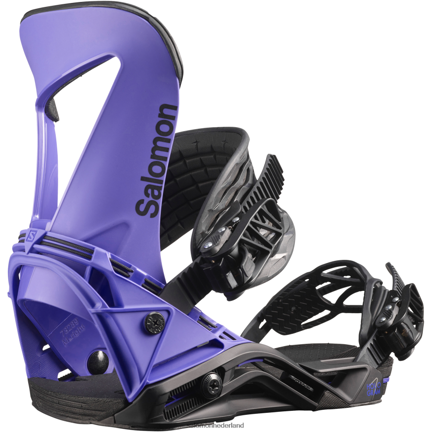 heren snowboardbindingen - hologram paars/zwart NTFJN6617 Salomon