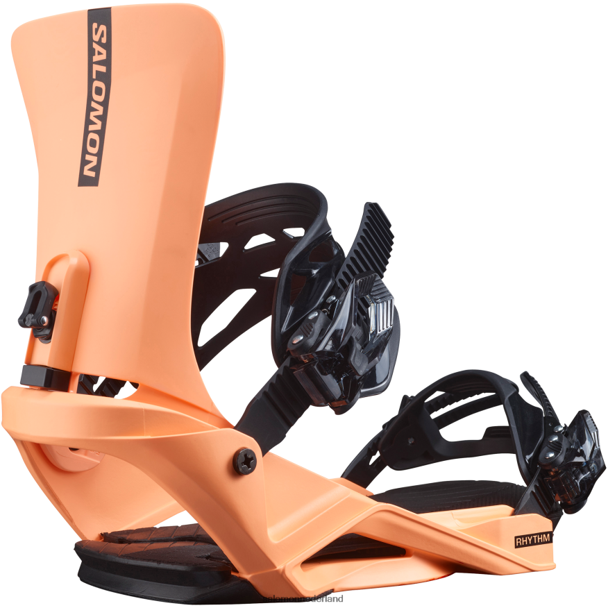 heren snowboardbindingen - ritme neon-oranje NTFJN6605 Salomon