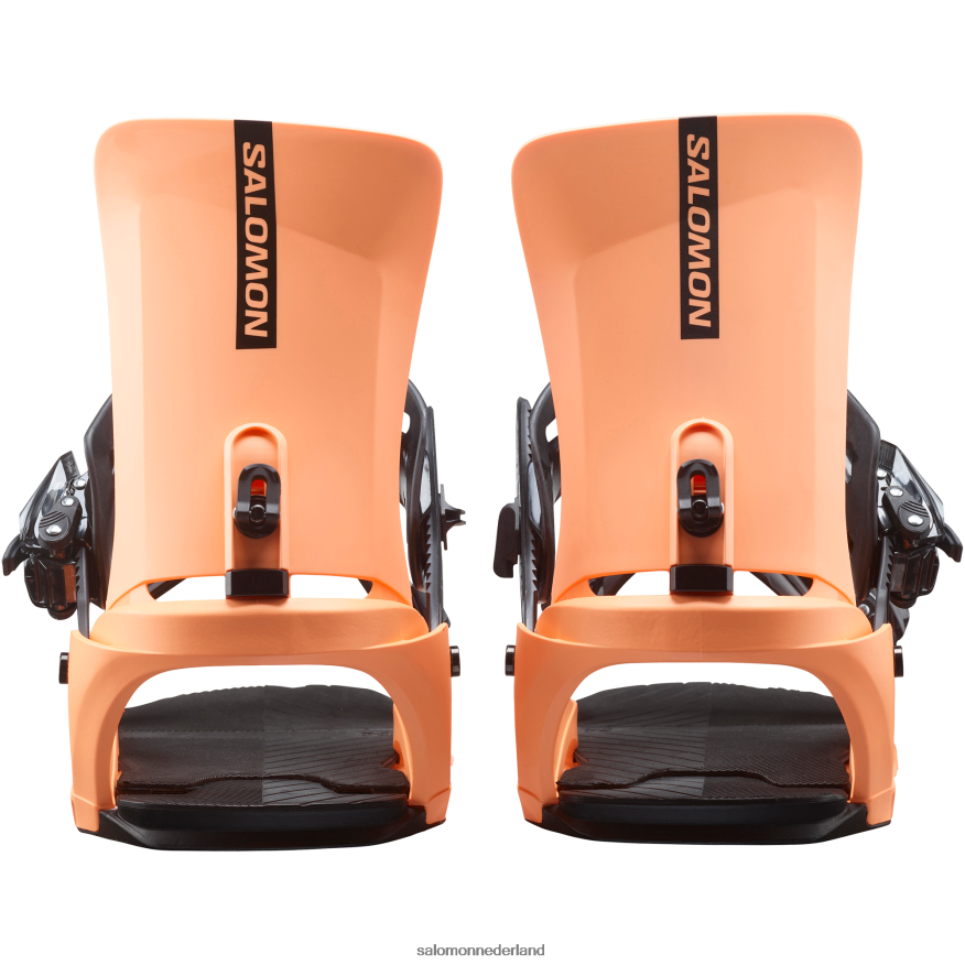 heren snowboardbindingen - ritme neon-oranje NTFJN6605 Salomon