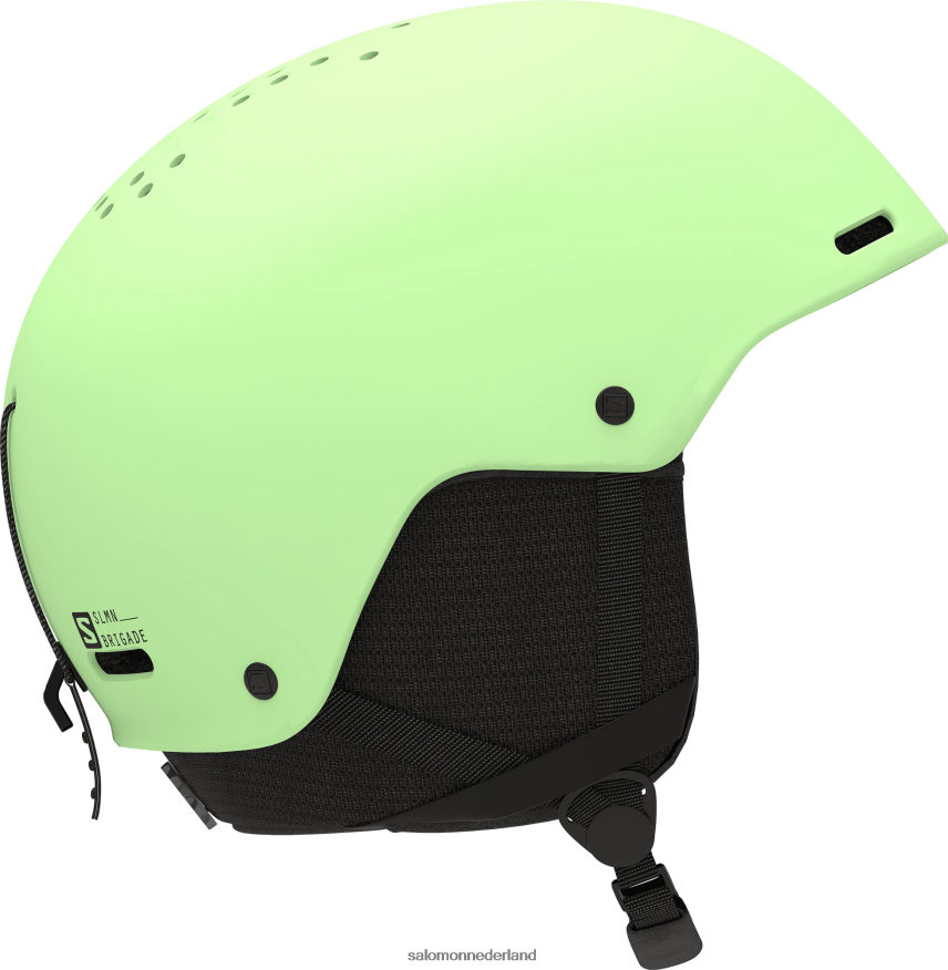herenhelm - brigade Neon groen NTFJN6635 Salomon
