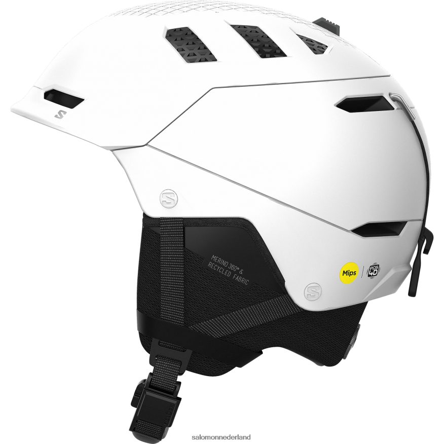 herenhelm - schil prime mips wit NTFJN6626 Salomon