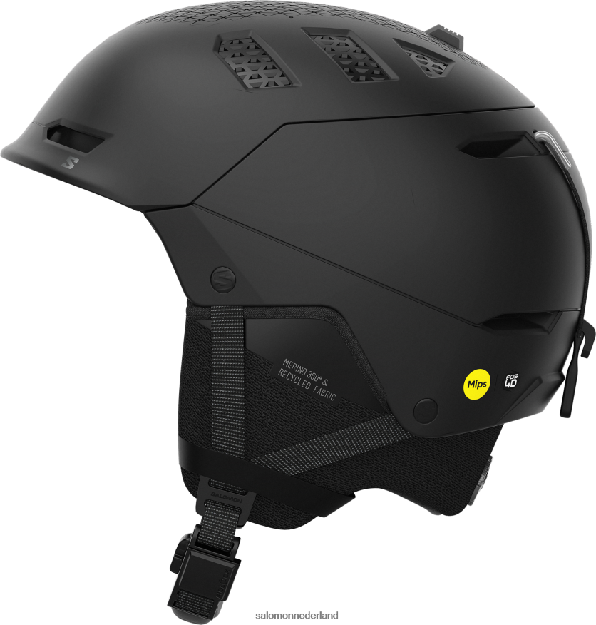 herenhelm - schil prime mips zwart NTFJN6623 Salomon