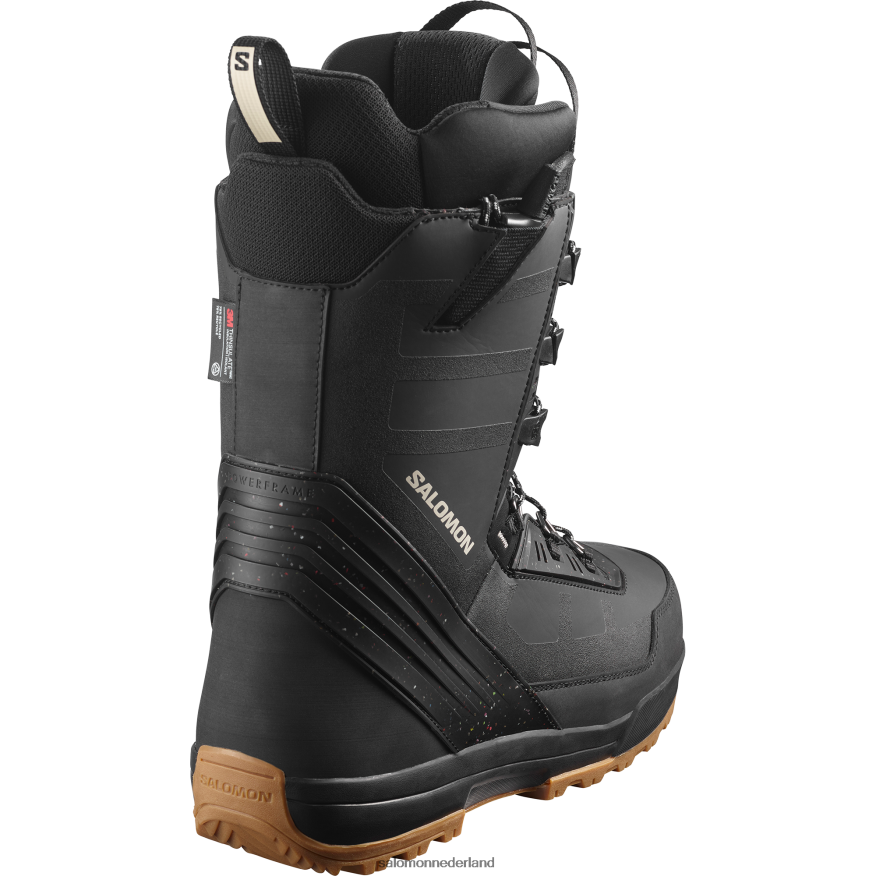 heren snowboardschoenen - malamute zwart NTFJN6583 Salomon