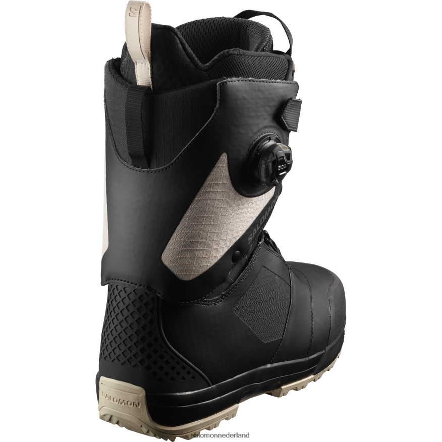 heren snowboardschoenen - trek zwart wit NTFJN6580 Salomon
