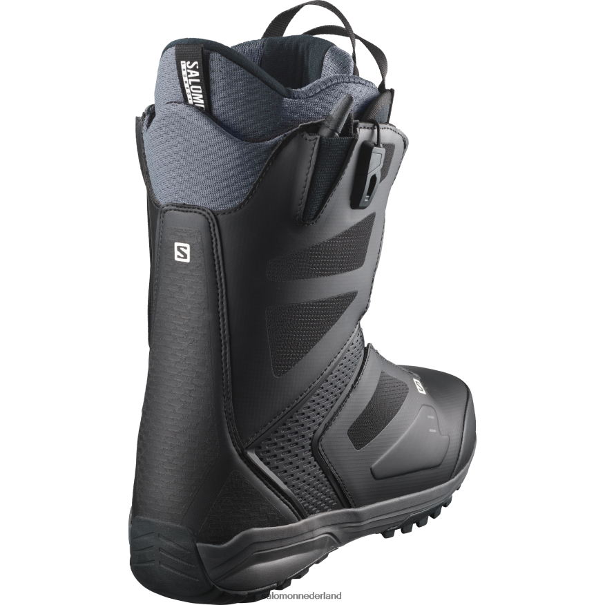 snowboardschoenen voor heren - dialoog breed jp zwart/magneet NTFJN6601 Salomon